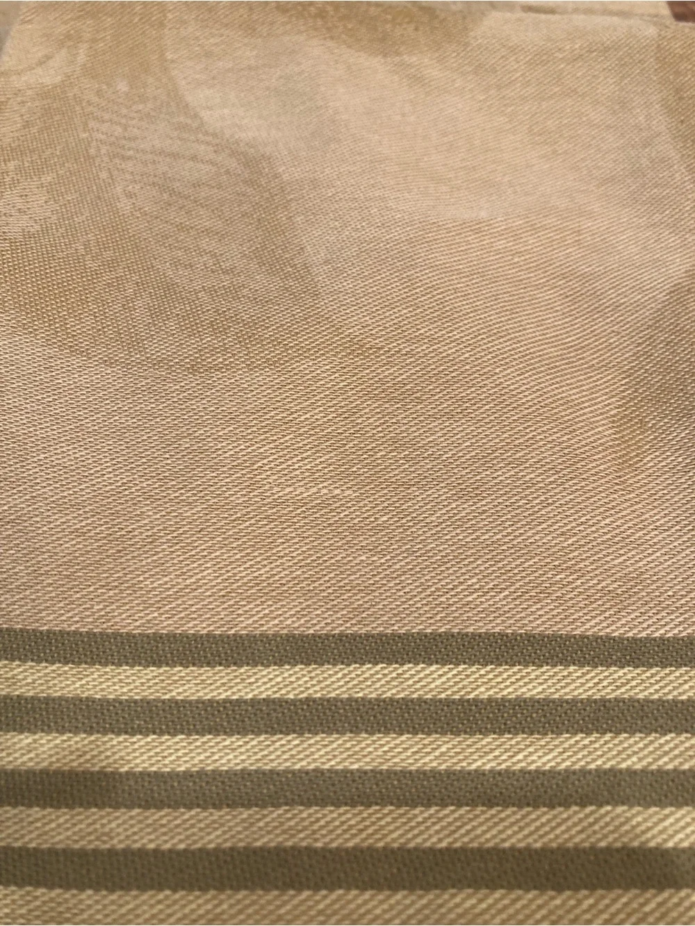 Set of 4 Williams Sonoma Autumn Leaf Jacquard Kitchen Towels - Honey Gold 20x30